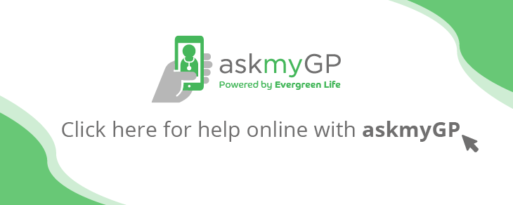 Click here for help online with askmyGP